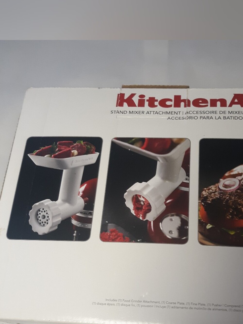 New Boxed KITCHENAID food Grinder Attachment - Picture 2 of 3